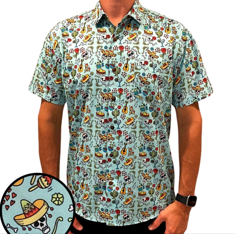 🆕️ Tropical Bros Mexican Fiesta Hawaiian Shirt